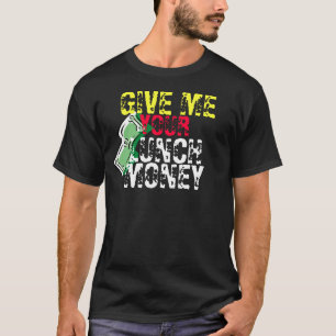 私にあなたの昼食のお金を与えて下さい Tシャツ