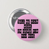 私にあなたの願いを言って下さい 缶バッジ (正面&裏面)