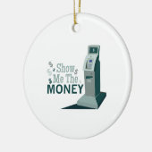 私にお金を示して下さい セラミックオーナメント (左)
