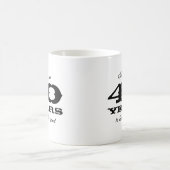 私にこのよい誕生日のマグを見るために40年かかりました コーヒーマグカップ (中央)