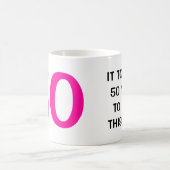 私にこのよい誕生日のマグを見るために50年かかりました コーヒーマグカップ (中央)