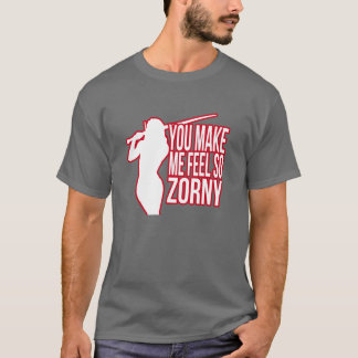 私にそう感じさせますZorny - HEMAのTシャツ--を(暗い) Tシャツ