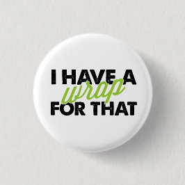 私にそのボタンのための覆いがあります 缶バッジ