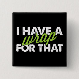 私にそのボタンのための覆いがあります 缶バッジ