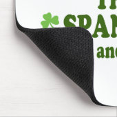 私にそれから平手で打ちます私をギフト接吻して下さい マウスパッド (コーナー)