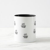 私についていかに食べなさいかか。! マグカップ (中央)