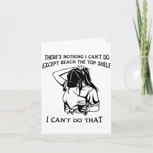 私にできないことは頂点に到達することだけ カード (正面)