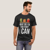 私にできるおもしろいに対して何をするか Tシャツ (正面フル)