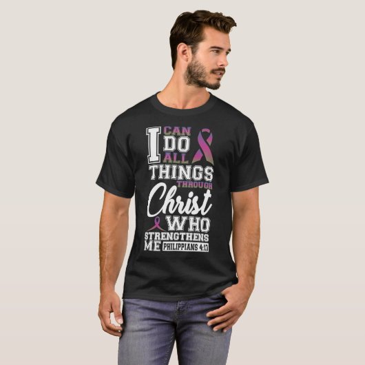 私にできる乳がん転移性乳がん Tシャツ (正面フル)