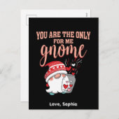 私にとってあなたしかいない格言・バレンタイン シーズンポストカード (正面/裏面)