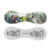 私にとってあなたはワールドパパカスタム2フォトコラージュ 野球ボール (パネル)