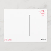 私にとってあなたは完璧なポストカード ポストカード (裏面)