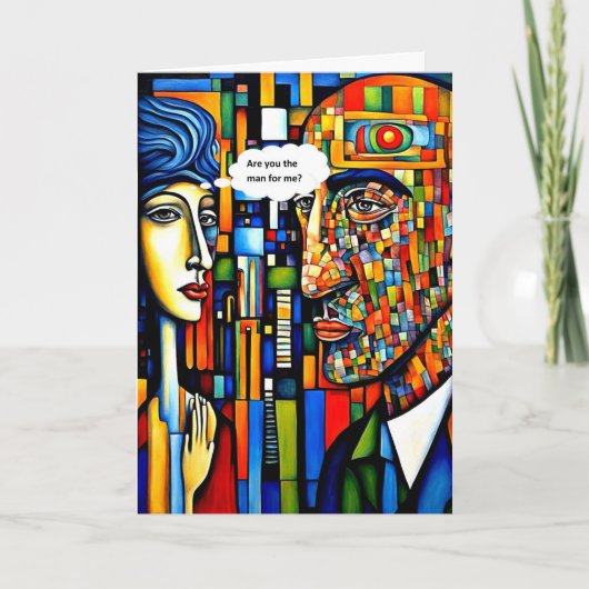私にとっての男性 カード (正面)