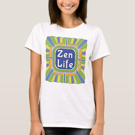 私にとっての禅の暮らし Tシャツ (正面)