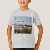 私にとっては永遠にタパンジーです Tシャツ (正面)
