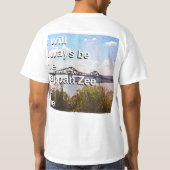 私にとっては永遠にタパンジーです Tシャツ (裏面)
