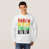 私にとってアフリカ系アメリカ人のEmp社の黒い歴史だ Tシャツ (正面フル)