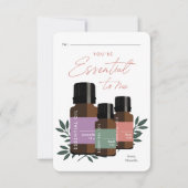 私にとって不可欠な教室バレンタインデー カード (正面)