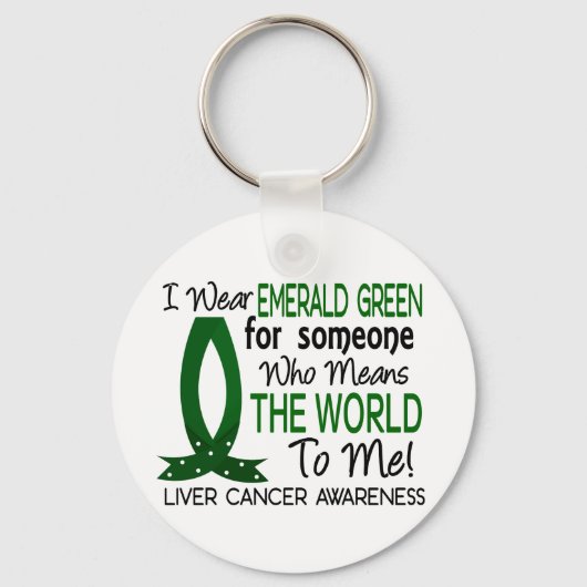 私にとって世界は肝がんである キーホルダー (正面)