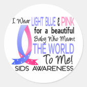 私にとって世界はSIDSだった ラウンドシール (正面)