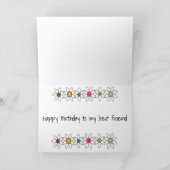 **私にとって世界を意味する**ハッピーバースデー カード (内部)