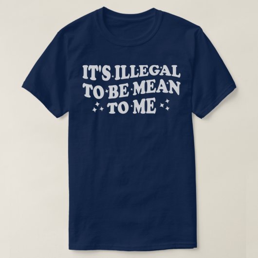 私にとって卑劣な行為だ Tシャツ (デザイン正面)