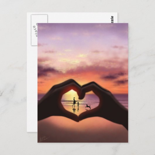 私にとって愛とは何か ポストカード (正面/裏面)