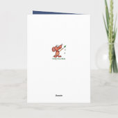 私にとって特別なハッピーバレンタインデー カード (裏面)