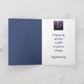 私にとって特別なハッピーバレンタインデー カード (内部)