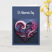 私にとって特別なハッピーバレンタインデー カード (黄色い花)