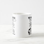 私にとって私たちは永遠最高のの友達である コーヒーマグカップ (中央)