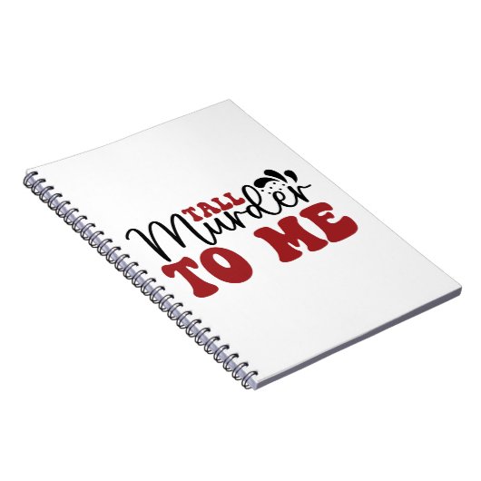 私にとって背の高い殺人 ノートブック (右側)