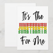 私にとって12番目のメラニン黒Sistaブラ シーズンカード (正面/裏面)