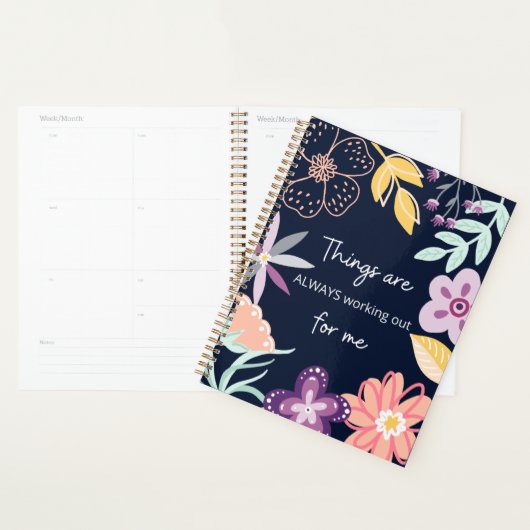 私にはいつも物事が上手く行っているプランナー プランナー手帳 (ディスプレー)