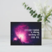 私にはすべてがいつも効いている ポストカード (スタンド正面)