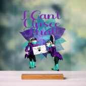 私にはそれが分からない アクリルサイン (ニュートラル)