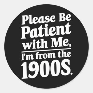 私にはついてきてください。私は1900年代生まれです ラウンドシール