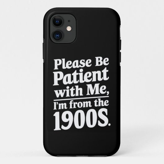 私にはついてきてください。私は1900年代生まれです Case-Mate iPhoneケース (裏面)