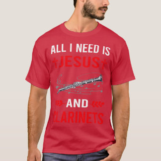 私にはイエスとクラリネットが必要だ Tシャツ
