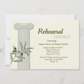 私にはギリシャ語の招待状 招待状 (正面)