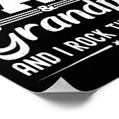 私にはパパと祖父おもしろい父の称号が二つある ポスター (角)