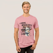 私にはヤギアイディアがない トライブレンドＴシャツ (正面全面)