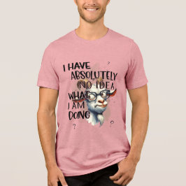 私にはヤギアイディアがない トライブレンドTシャツ