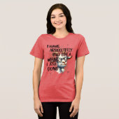 私にはヤギアイディアがない トライブレンドＴシャツ (正面全面)