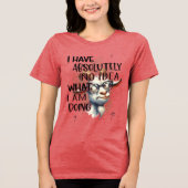 私にはヤギアイディアがない トライブレンドＴシャツ (正面)