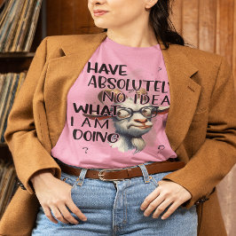 私にはヤギアイディアがない Tシャツ