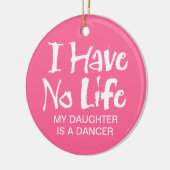 私には人生がない セラミックオーナメント (左)