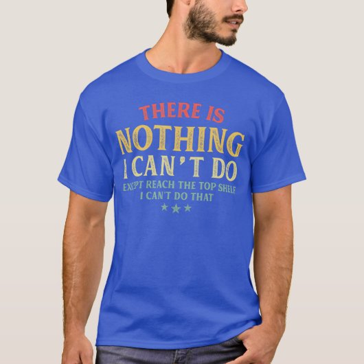 私には到達できないことがある Vint Tシャツ (正面)