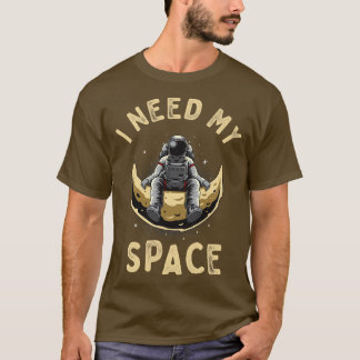 私には反社会的宇宙おもしろいが必要だ Tシャツ