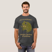 私には問題ないナレーターだけど全部問題だったギ Tシャツ (正面フル)